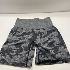 NVGTN - Camo Grey Black Shorts